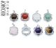 Pendants of beautiful gemstone ball in Hexagram more than 10 types.