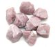 Pink Opal in beautiful rough small chunks.