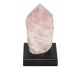Rose quartz point from Brazil, without black pedestal