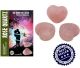 Grand Coeur en Quartz de Rose  XXL (40-45 mm) Meilleur vente