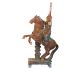 Guerriersur cheval de  Mongolie (env. 1900-1920)  