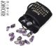 Set of rune stones from Uruguay Amethyst. Packaged in a nice bag with print.