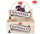 Sandalo cones HEM Incense 12 pack display with 10 cones each. In nice sale display.