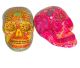 Skull XL peint à la main par des Indiens mayas contemporains