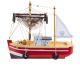 Vissersboot mooi schaalmodel van een authentieke boot.