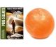 Selenit in wunderschöner orangefarbener handgeschliffener Kugel im wunderschönen 50-70 mm Format.