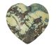 Serpentine with Pyrite (Peruvian Jade) HEART 