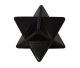 Merkaba 40 mm shungite en noir profond et nommé d'après la région de Carélie en Russie.