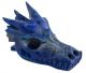 Lapis Lazuli Drachen Schädel, XL (L100 x H50mm B60mm x)