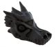 Black jade dragon skull (ong.L80 x W50 x H45mm)