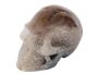 Agate skull from Botswana