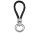 Handgeknoopte leren sleutelhanger en/of tassenhanger 