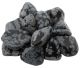 Snowflake obsidian tumbled stones (25-35 mm) from Utah in America