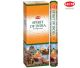 Spirit of India Incense 6 pack HEM 20 grams hexagonal package.