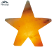 Oranje/zwarte zout sterlamp “levensecht” Leuk op kinderkamer!