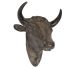 Stier - wandtrophee (Meisterwerk!) Bronze aus Kanada