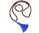 Ensemble Mala de pierres précieuses (Mala 108 perles et bracelet) de Tiger Eye d'Afrique du Sud.