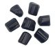 Black Tourmaline tumbled stones from Sri Lanka, tumbled stones cut in India.