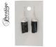 Tourmaline handmade earrings (gold / silver) from our own brand Prestige.