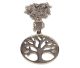Baum des Lebens Luxus Anhänger an einer schönen Halskette geliefert.