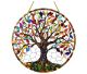 Hanger Tree of Life, made of very colorful acrylic material (15 cm in diameter).