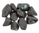 Magnétite pierre roulé, de Kiruna, en Suède