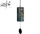Zaphir wind chime Turquoise model Twilight, the real one from France.