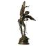 Bronze Statue, Amor, Art-Deco-Symbol der Liebe.