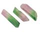 Watermelon Aura Rock Crystal, processed Rock Crystal from the U.S.A.