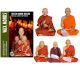 Set Wassen beelden 24-28 cm van geliefde monikken uit Thailand, geheel handgemaakt. Gesorteerd gelev