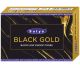 Cônes d'encens à refoulement Satya Black Gold en pack de 12 boîtes de 12 cônes.