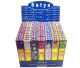 Satya Natural mixed Display Set 84x15 grams square Packs in 7 delicious scents.