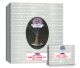 Satya incense cones Sweet Vanilla. Box of 12 packs of 12 cones.