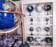 1000 mm Edelsteen wereldbol met Lapis Lazuli: een waar museumstuk.
