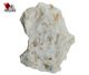 Agate plume blanche avec cristal de roche de Sukabumi Wesat-Java