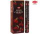 Wild Cherry Weihrauch 6 Packung HEM 20 Gramm Sechskantverpackung.