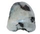 White moonstone half sided polished stones from India