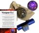 Yooperlite (c) cut sphere 40 with bag and UV lamp.