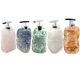 Soap dispensers Assortment supplied in 5 different types of stone A jewel in the bathroom.
