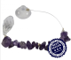 Rainbow Crystal amethyst on cord with suction cup