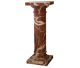Pedestal Red Jasper (B29 x H80cm x D29cm) 