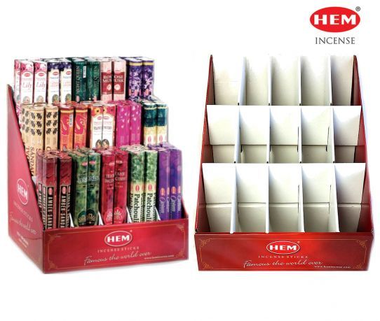 8 Stick Square boxes Hem Incense Collections 