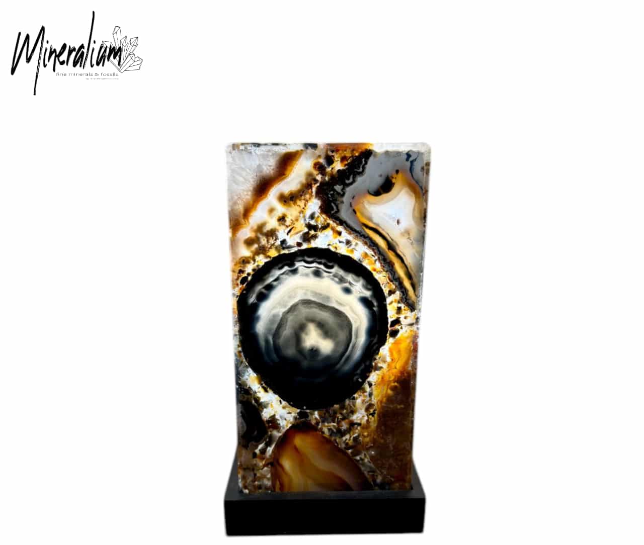 Agaat cube 20x20 stand