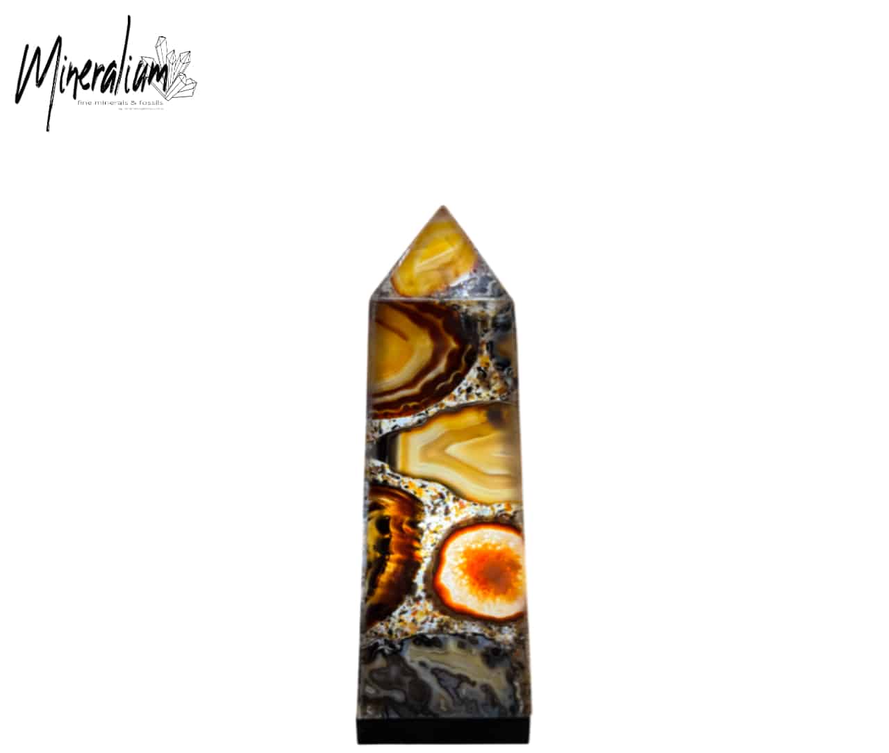 Agaat Obelisk 30x12