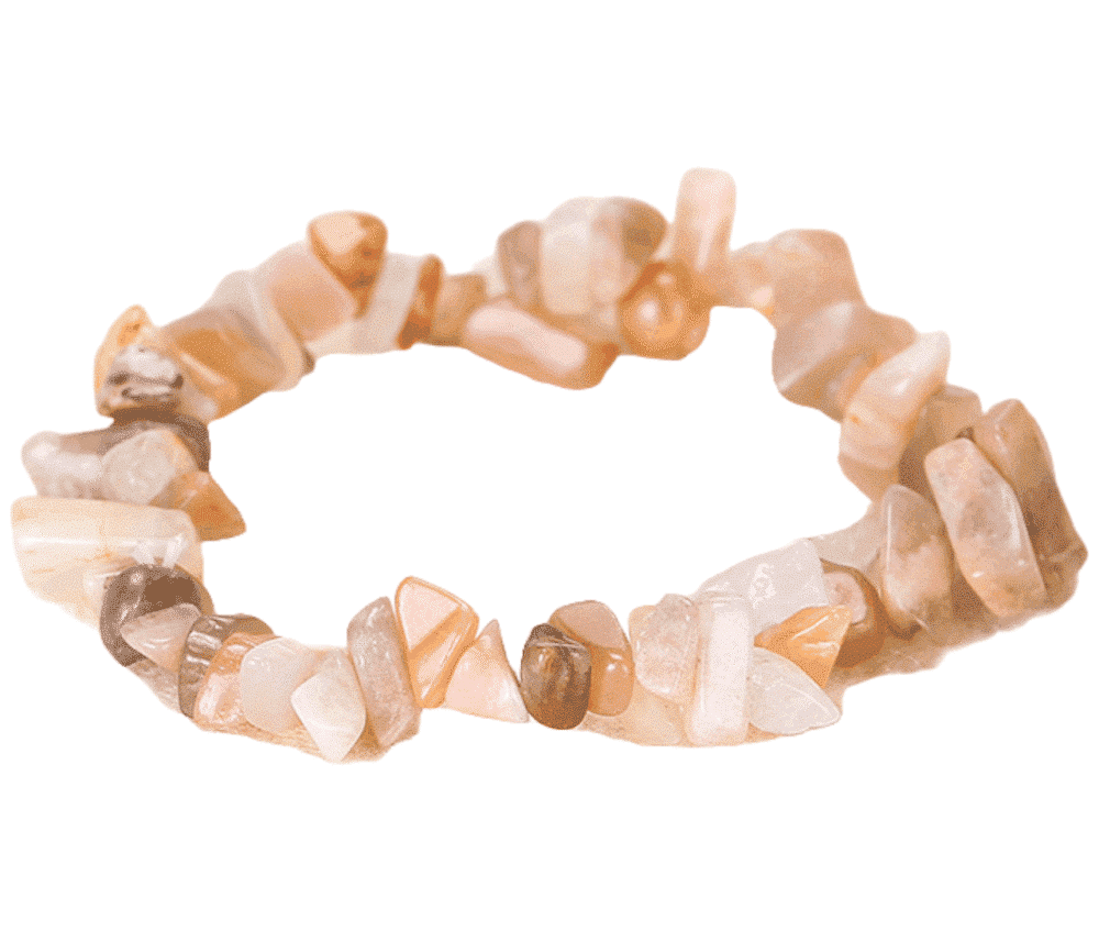 Armbandje van Zonnesteen split, one size fits all.