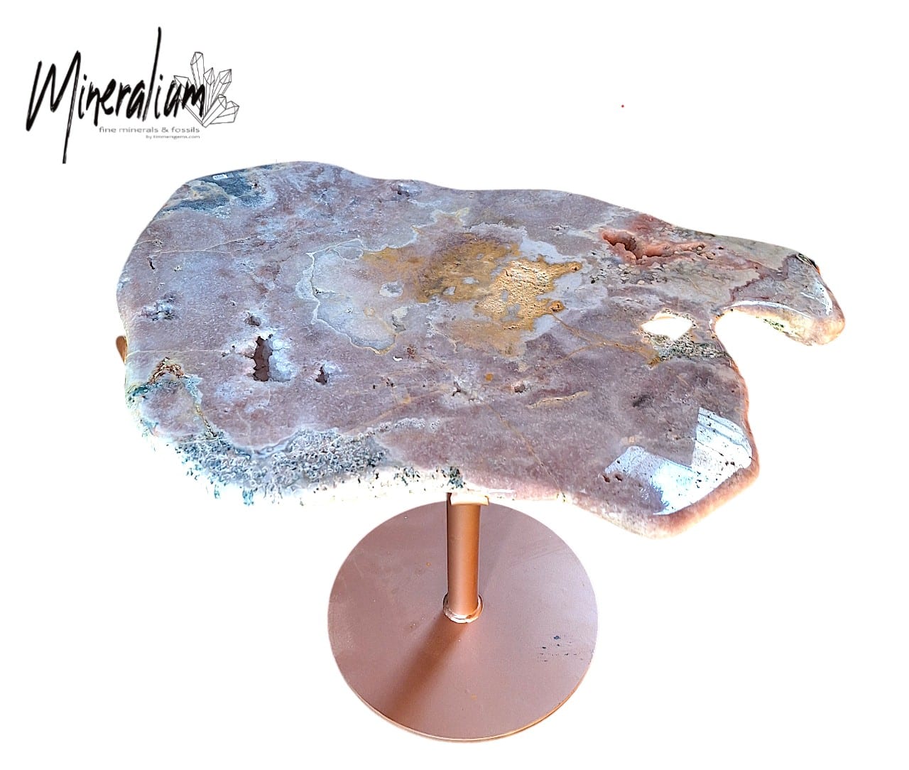 Roze Amethist tafel 31.5