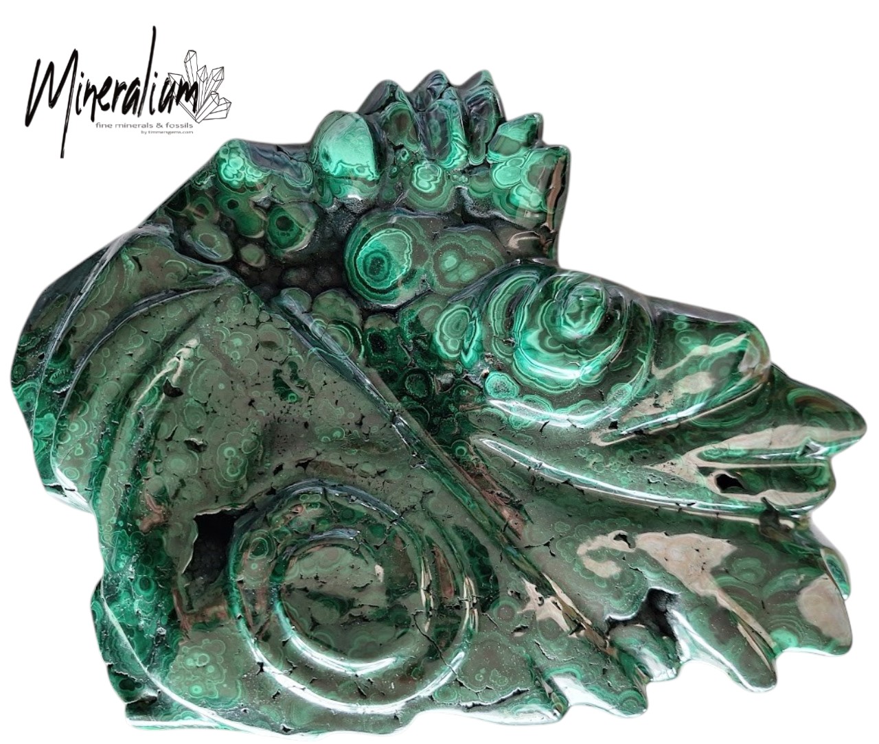 Photo 19 Malachite 9.6 kilo 33x25x12cm