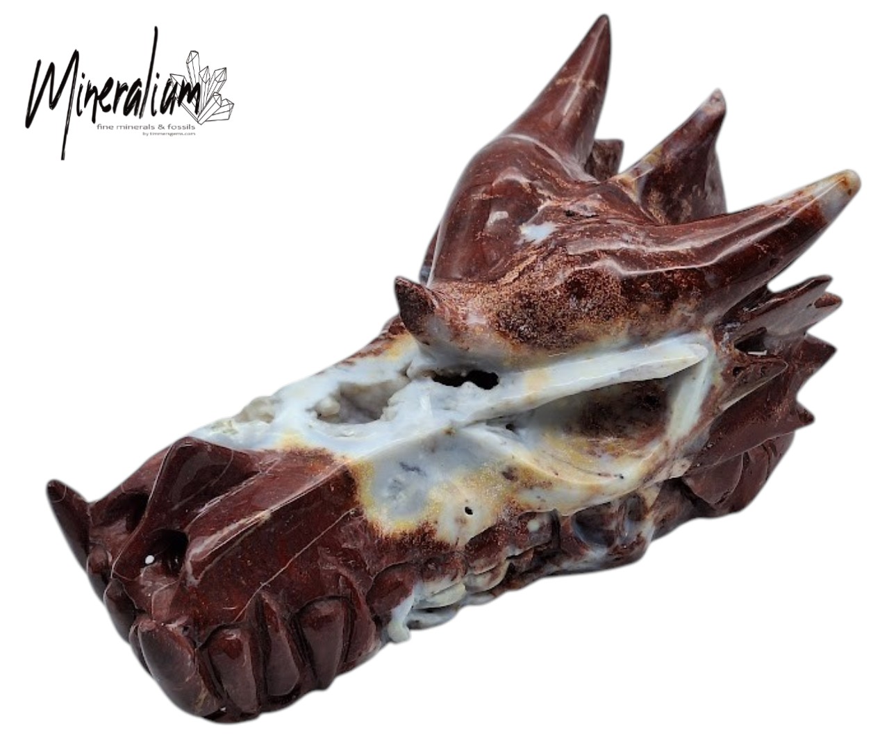 Foto 36 skull draak 2.4 kilo 11x21x11cm
