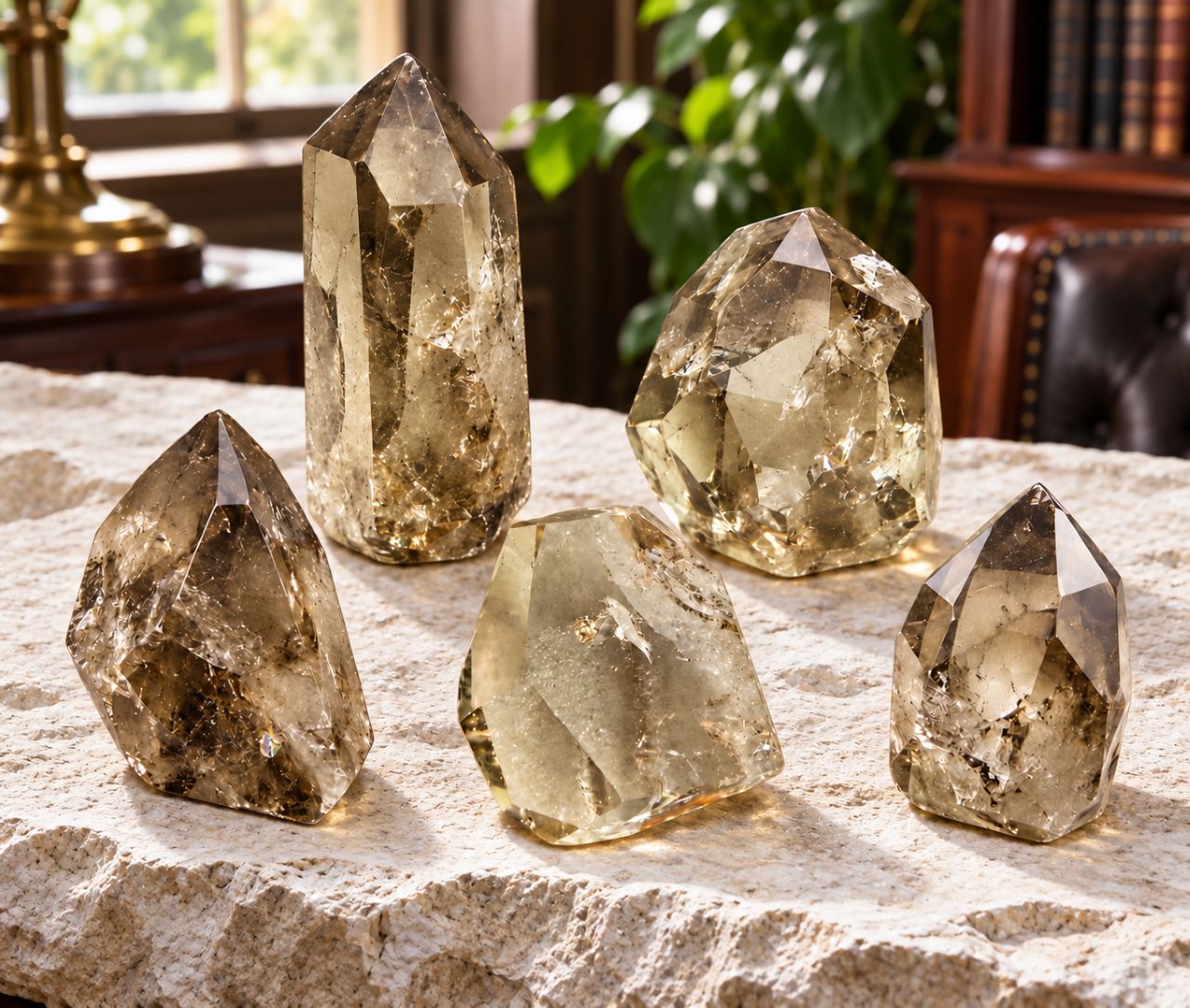 Citrine points 108 Timmersgems 14-10-2026
